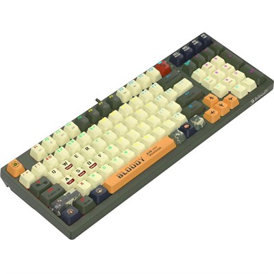 Bloody S98 AVIATOR Hot-Swappable RGB Mechanical Keyboard - BLMS Switch - Aviator - Red Switch