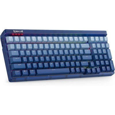Redragon GAREN PRO K656WB-RGB-PRO |  3-Mode Wireless RGB Hot-Swappable Mechanical Gaming Keyboard - 100 Keys