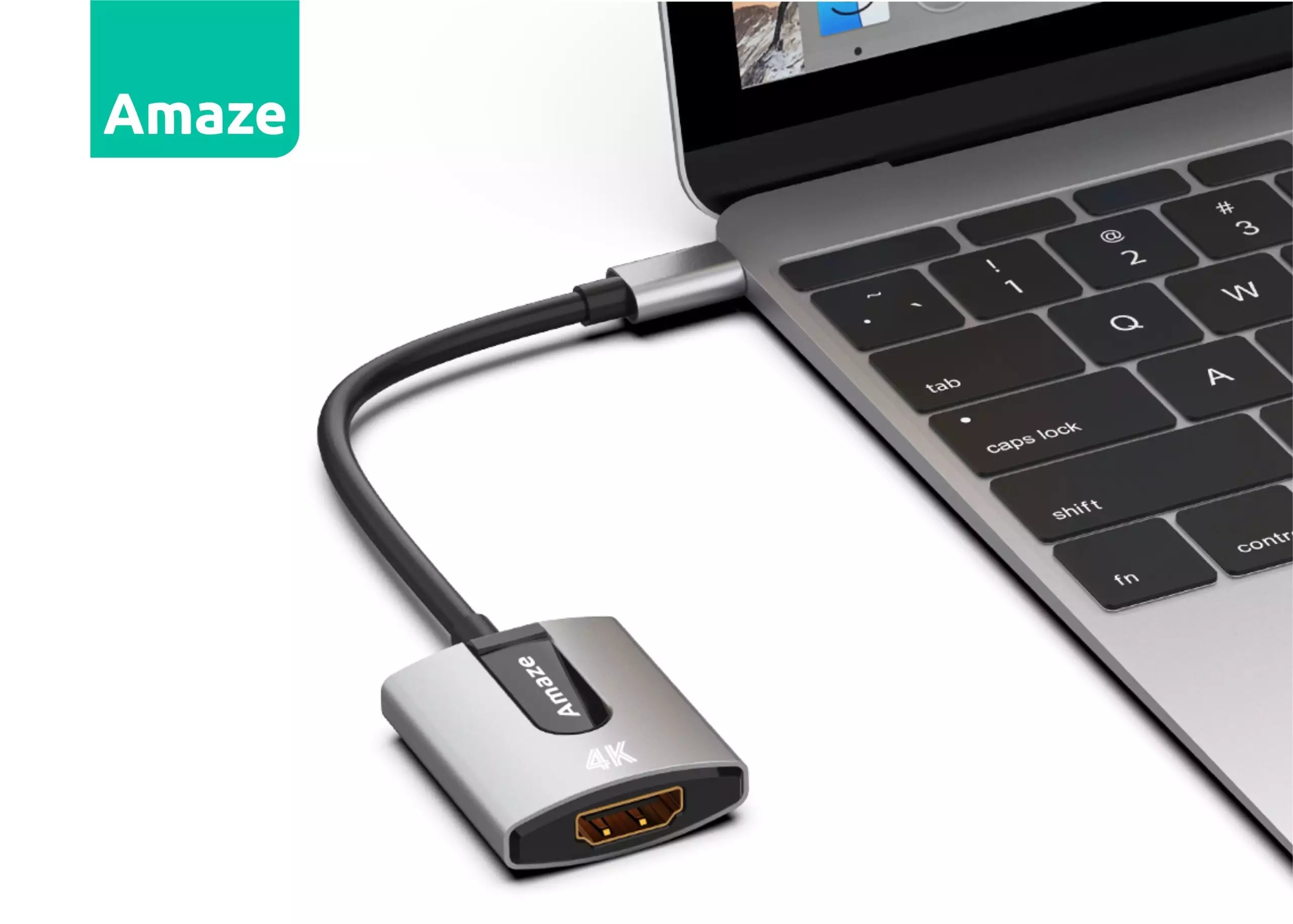 AMAZE A120 Type C to HDMI 4k Adapter