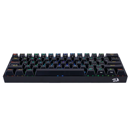 Redragon DRACONIC PRO K530 60% Compact RGB Wireless Mechanical Gaming Keyboard - Black - Tactile Brown Switch