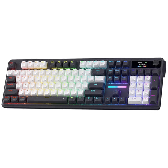 Redragon K762WB Terraflare Pro full-size keyboard with screen