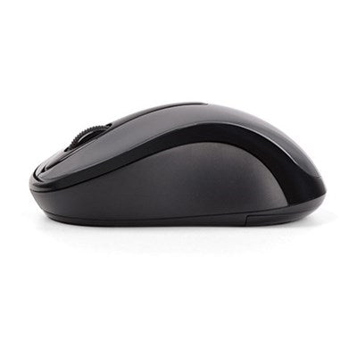 A4Tech G3-280NS 2.4G Optical Wireless Mouse, Silent Clicks, Glossy Grey