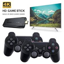 M8 HDMI Game Stick Lite Console 2.4G Wireless Controllers 4K Video Game Retro Box