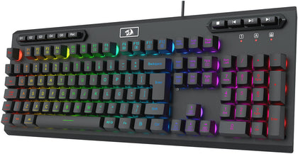 Redragon K521 NETHERBANE Full Size RGB Wired Membrane Gaming Keyboard