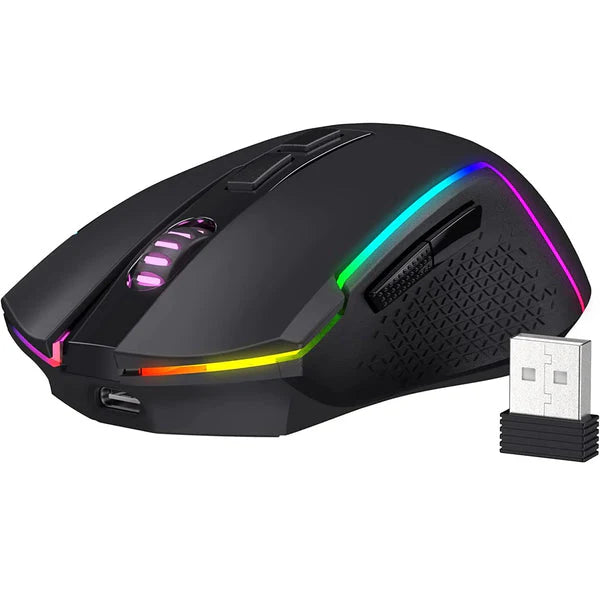 Redragon Trident Pro M693 RGB Wired, Wireless, And Bluetooth Mouse