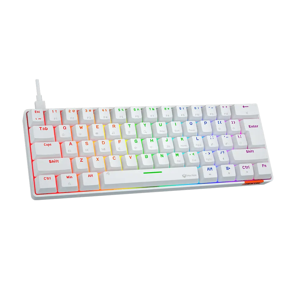 Meetion MK005 WHITE 60% GAMING KEYBOARD