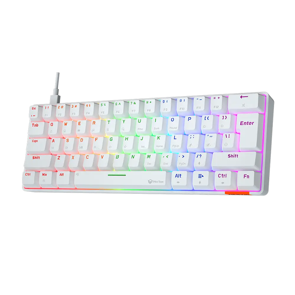 Meetion MK005 WHITE 60% GAMING KEYBOARD