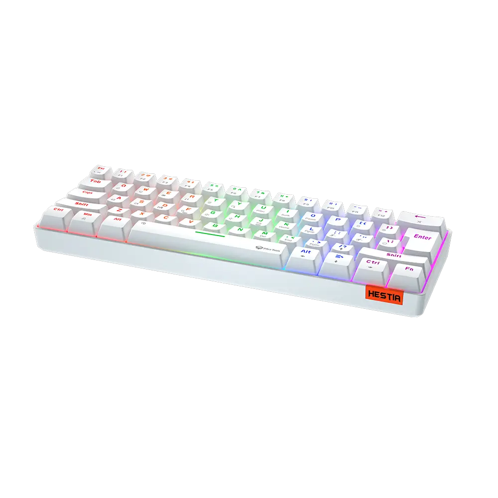 Meetion MK005 WHITE 60% GAMING KEYBOARD