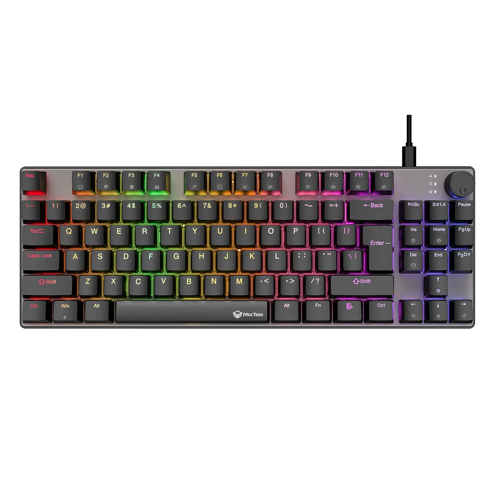 Meetion MK008 Pro 80% RGB Hot-swap Mechanical Keyboard
