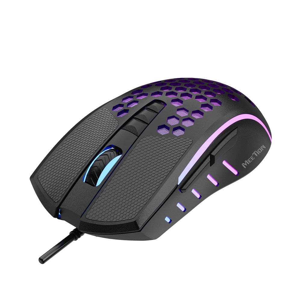 Meetion GM015 Honeycomb RGB Gaming Mouse