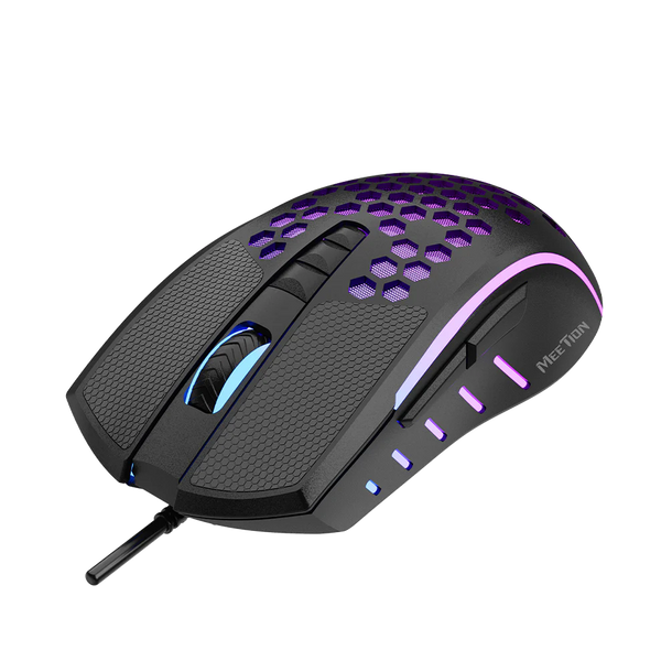 Meetion GM015 Honeycomb RGB Gaming Mouse
