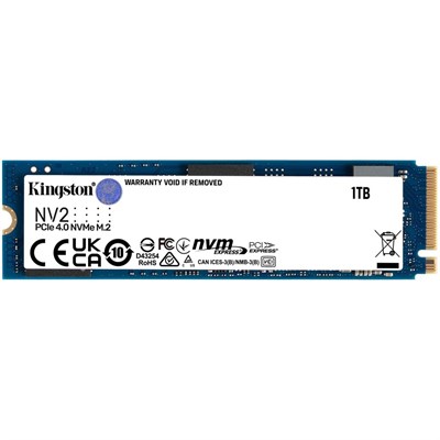 Kingston NV2 PCIe 4.0 NVMe M.2 2280 SSD 1TB - SNV2S/1000G