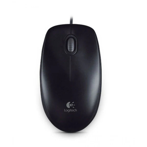 Logitech B100 Wired Mouse - Gaming Wala Bhai