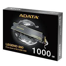 Adata Legend 860 M.2 2280 PCIe Gen 4×4 NVMe SSD –1TB
