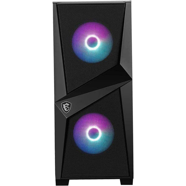 MSI MAG Forge 100R Mid Tower Gaming Computer Case - Black - Gaming Wala Bhai