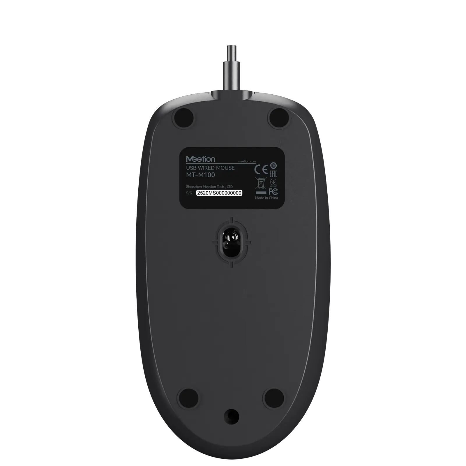 Meetion M100 Silent Optical Wired Mouse