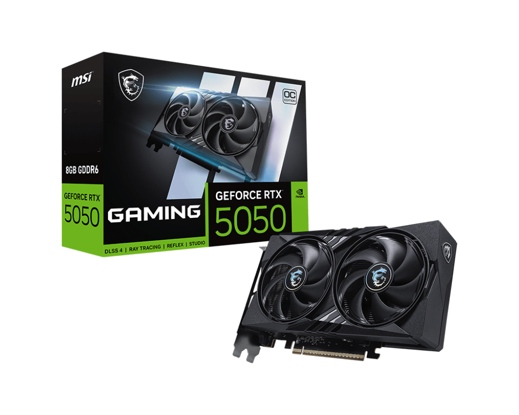 MSI GeForce RTX 5050 8G GAMING OC Graphics Card product image
