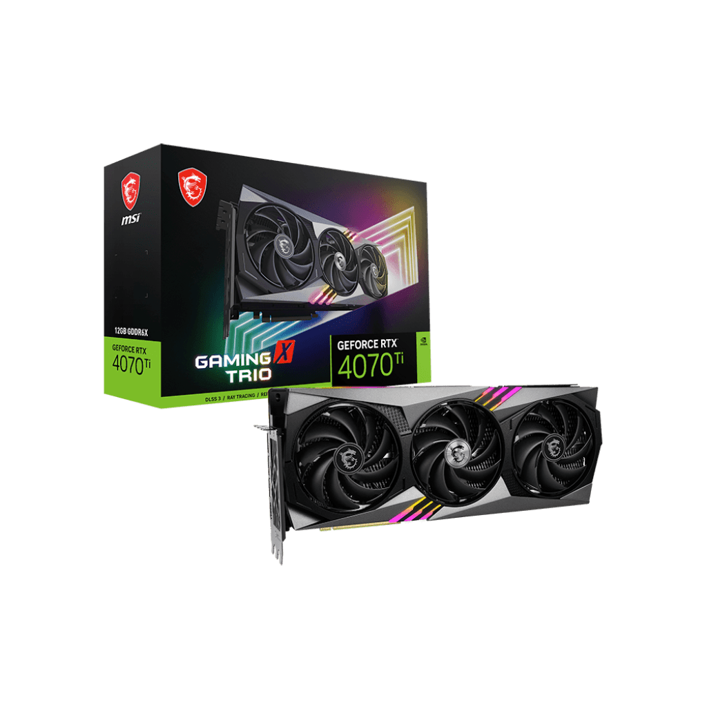 MSI GeForce RTX™ 4070 Ti GAMING X TRIO 12GB