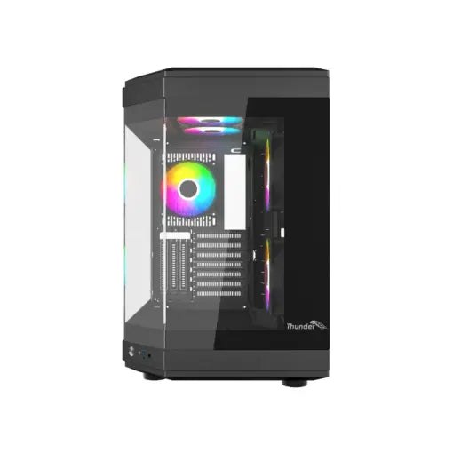 Thunder Carbon TGC-639B ATX Gaming Case - Black