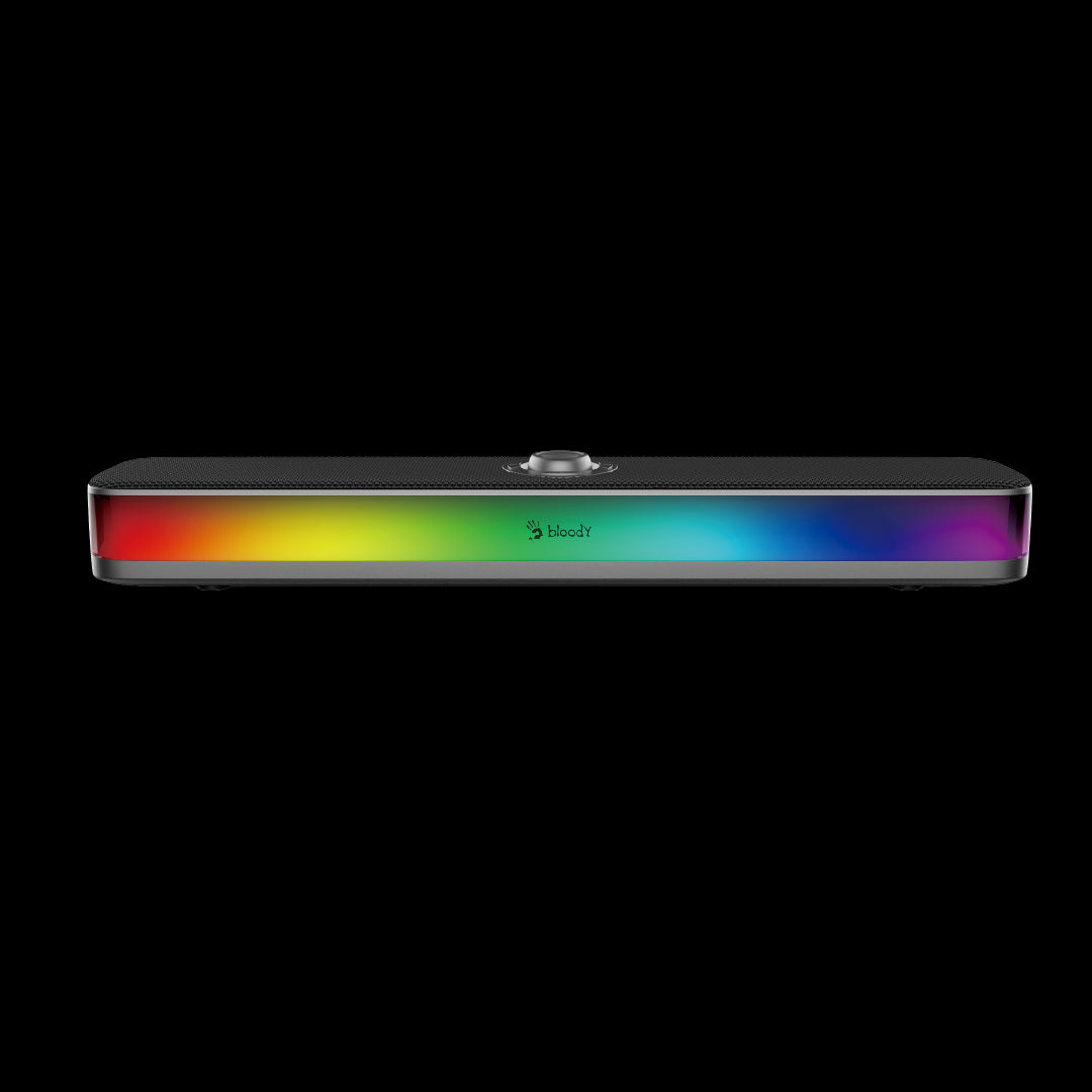 Bloody S10 Gaming Soundbar Bluetooth V5.3 And USB Wired, 5W*2, Black