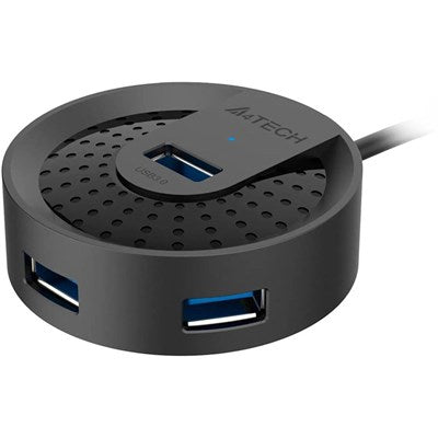 A4Tech HUB-30 4-Ports USB 3.0 HUB Black