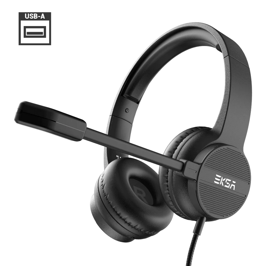 EKSAtelecom® H12E Environmental Noise Cancelling Headset