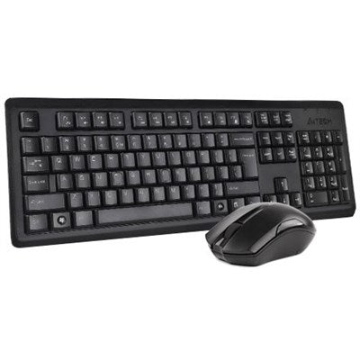 A4Tech 4200NS Wireless Desktop Keyboard & Mouse Combo - Reliable and Sleek