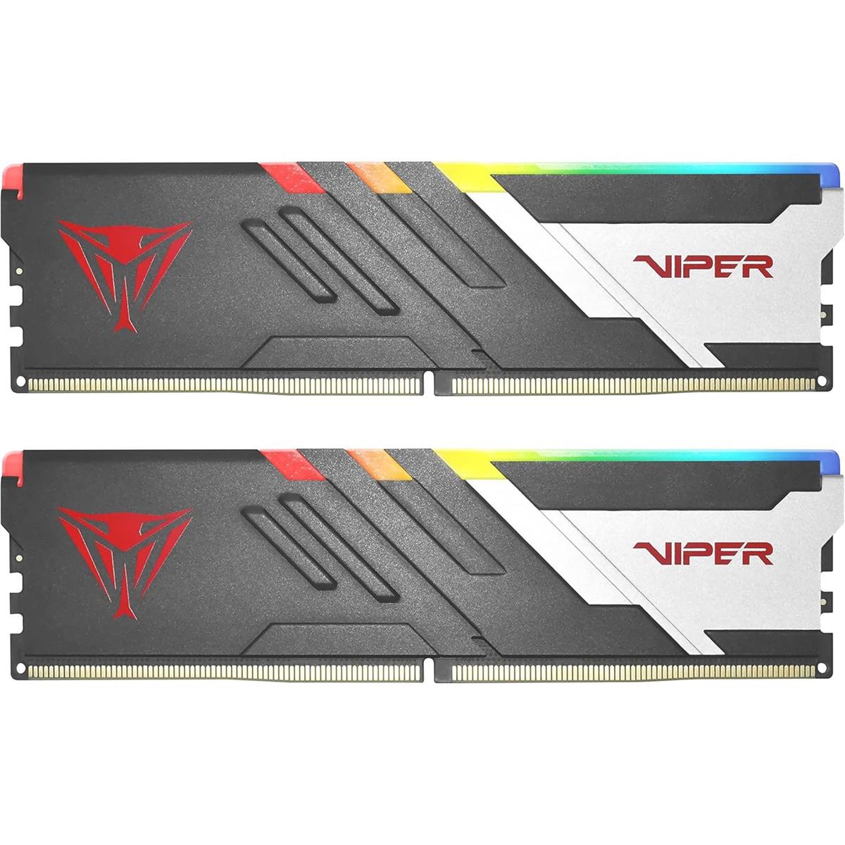 Patriot Viper Venom RGB 32GB (2x16GB) 6000MT/s CL30 DDR5 Ram