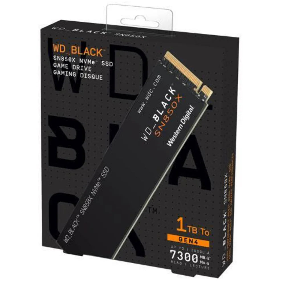 WD Black SN850X 1TB NVMe M.2 GEN4