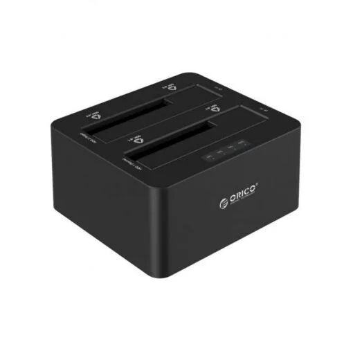 Orico Dual Bay Hard Drive Dock – Black