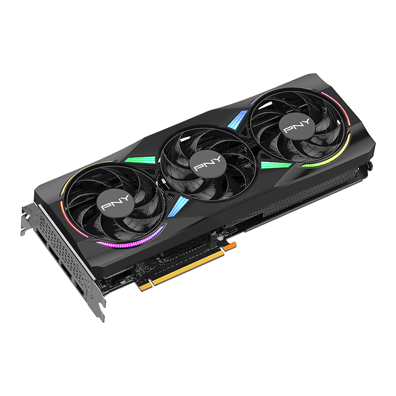 PNY GeForce RTX 5070 ARGB EPIC-X RGB OC Triple Fan 12GB GDDR7 — product view