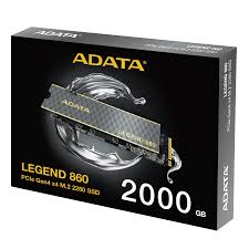 Adata Legend 860 M.2 2280 PCIe Gen 4×4 NVMe SSD –2TB