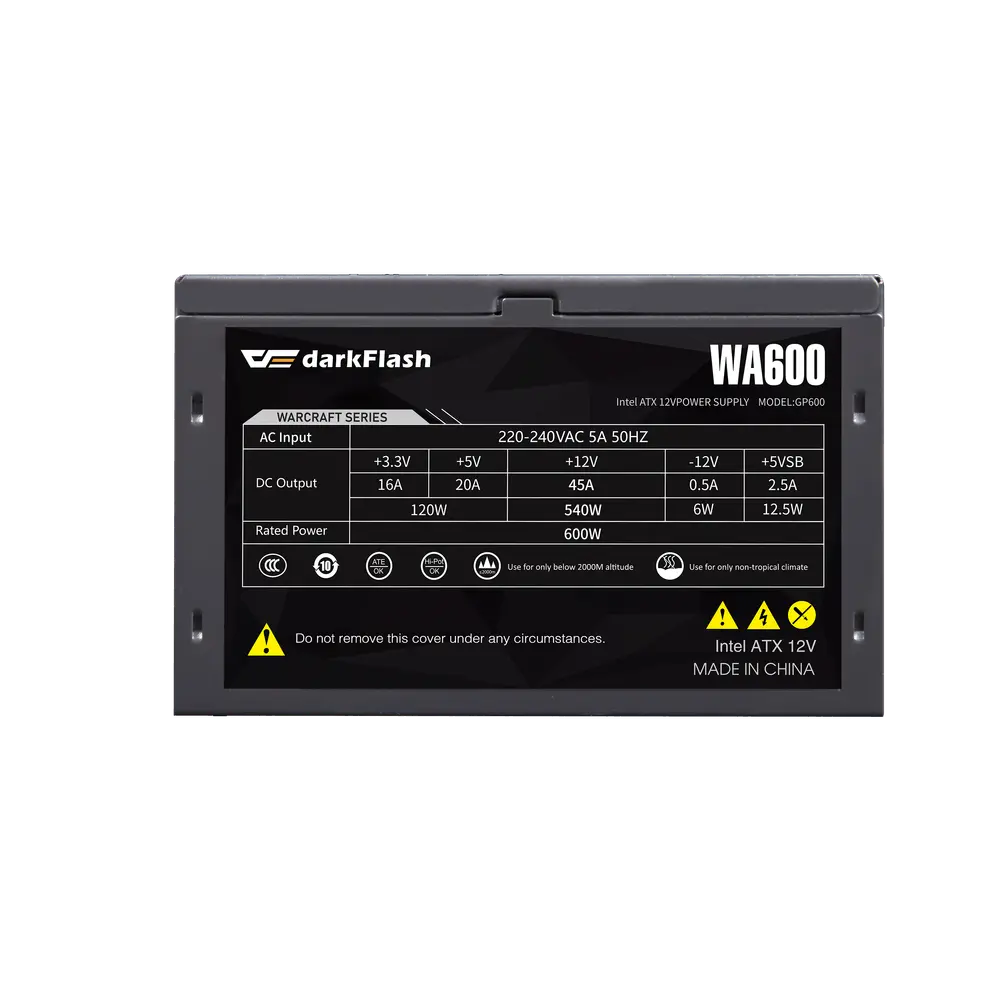 DarkFlash Power Supply WA600 600W