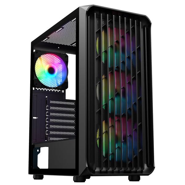 SAMA 205A ATX Mid Tower Gaming Chassis - Black - Gaming Wala Bhai