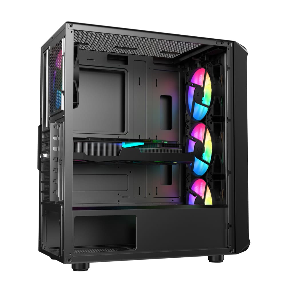 SAMA 205A ATX Mid Tower Gaming Chassis – Black