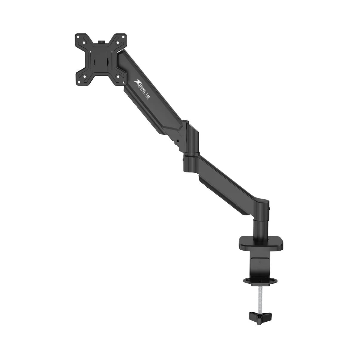 Xtrike-Me HT-20 Heavy Duty Adjustable Desk Mount Single Monitor Arm (Black&White)