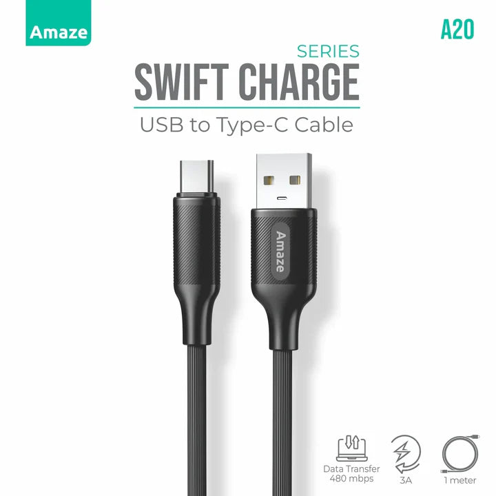 maze Swift Series USB to Type C Cable 3A 1m | A20