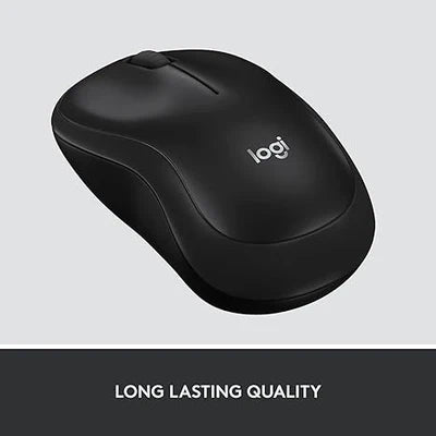 Logitech M220 Silent Mouse, Wireless Black