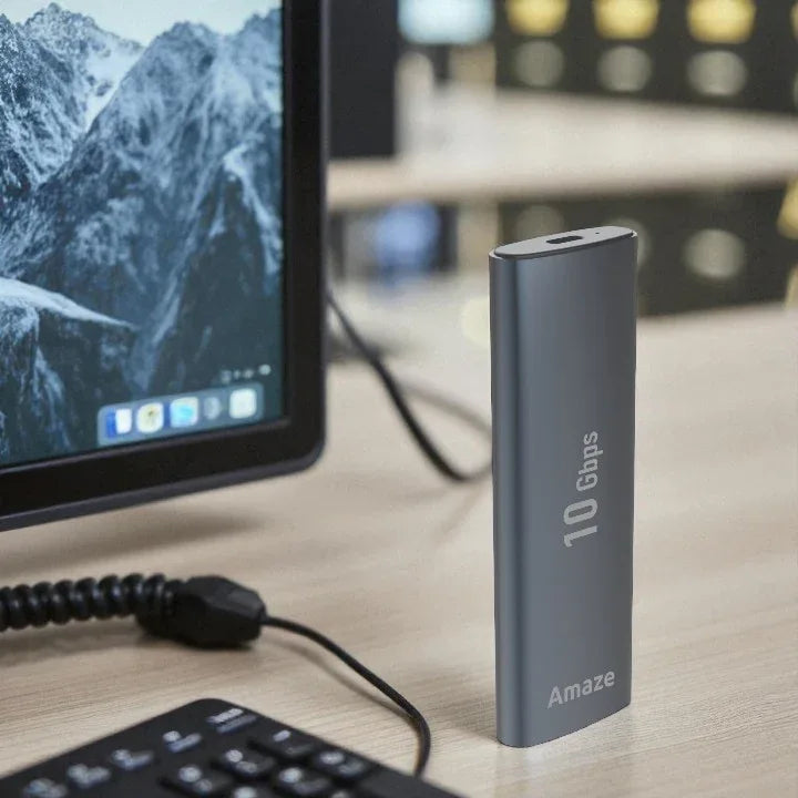 AMAZE ALUMINUM ALLOY NVME M.2 SSD ENCLOSURE 10GBPS | A222