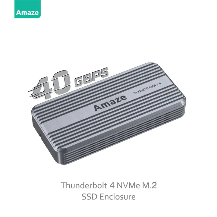 Amaze Thunderbolt 4 M.2 NVME SSD ENCLOSURE | A227