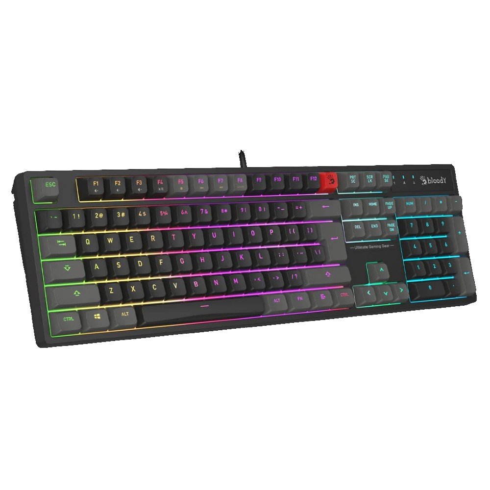 Bloody B230N Neon Gaming Keyboard – Black