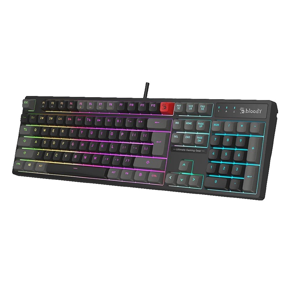 Bloody B230N Neon Gaming Keyboard – Black