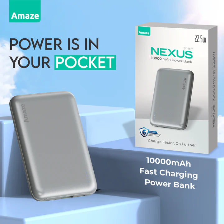 AMAZE NEXUS Smart 10000 mAh Power Bank- A235