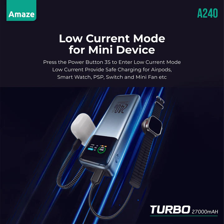 Amaze 240 WATT SUPER FAST POWER BANK | A240