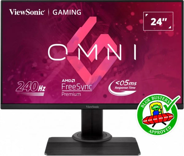 ViewSonic XG2431 | 24" FHD Gaming Monitor, 240Hz, <0.5ms MPRT, Fast-IPS, HDR400, FreeSync Premium, Blur Busters 2.0