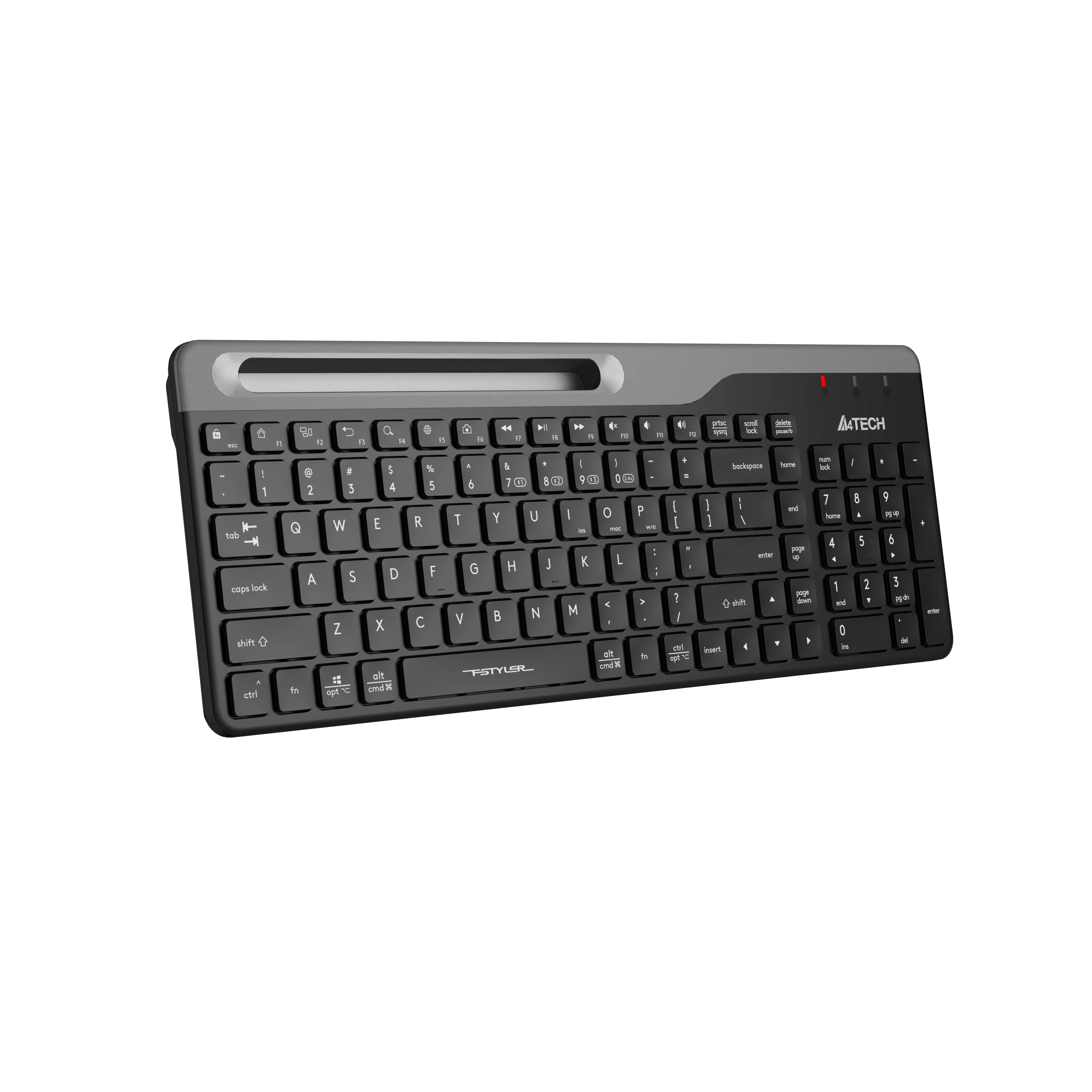 A4Tech FBK25 QuietKey Bluetooth & 2.4G Wireless Keyboard