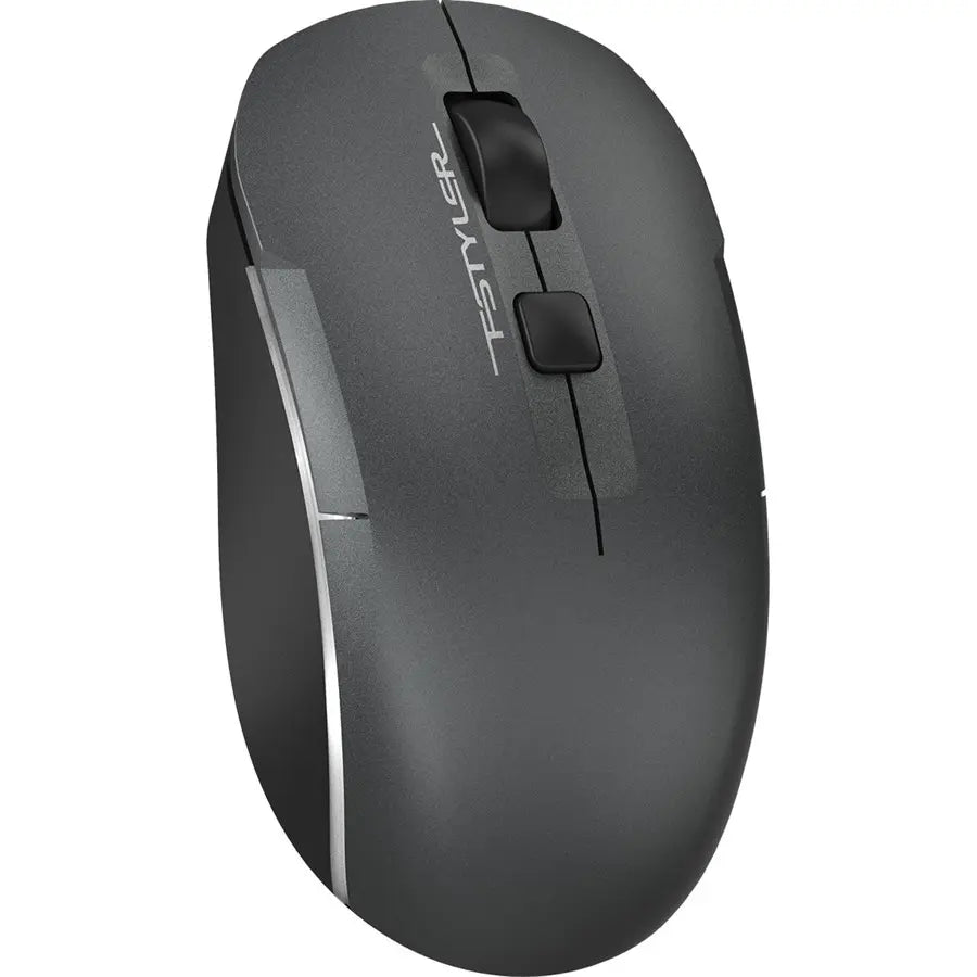 A4Tech FB26CS Air2 Bluetooth and 2.4G Wireless Mouse | Smoky Grey