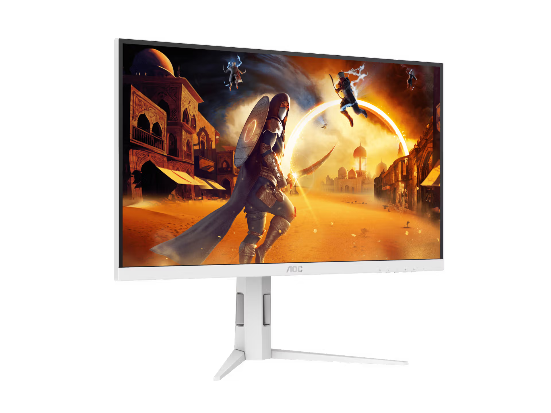 AOC Q27G4/WS 27" QHD 200Hz Gaming Monitor, Fast IPS, 0.3ms, DisplayHDR 400, Adaptive Sync