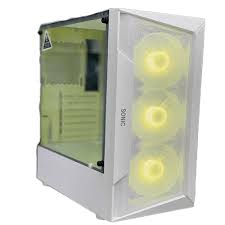 Sonic Casing R28 Black 4 RGB Fans