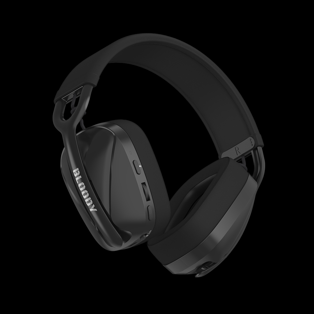 Bloody GR280 2.4GHz Wireless + Bluetooth V5.3 Gaming Headset black